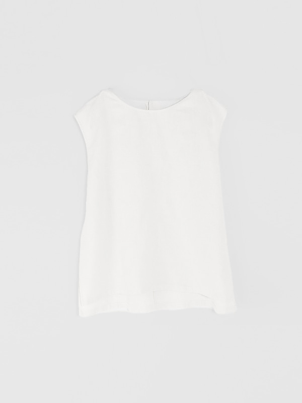 water linen sleeveless