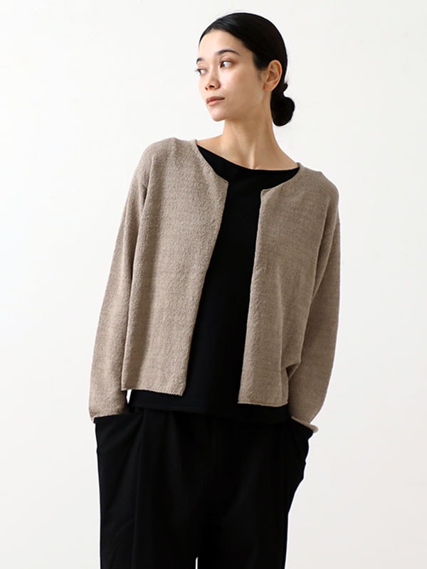 cotton linen cardigan