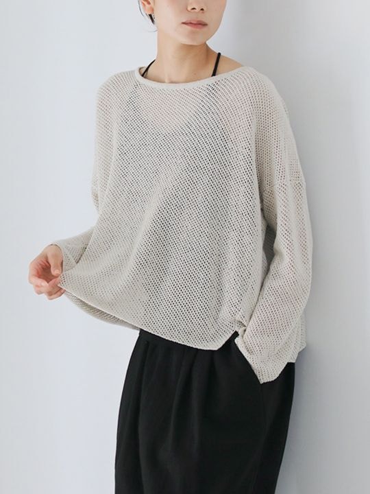 dry silk pullover
