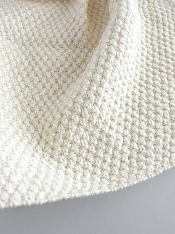 cotton bib + handkerchief