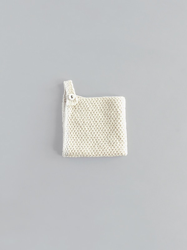 cotton bib + handkerchief