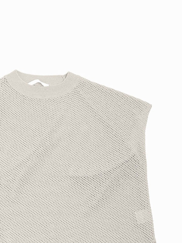 evam eva｜dry silk vest ｜すべての商品