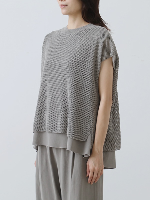 evam eva｜dry silk vest ｜すべての商品