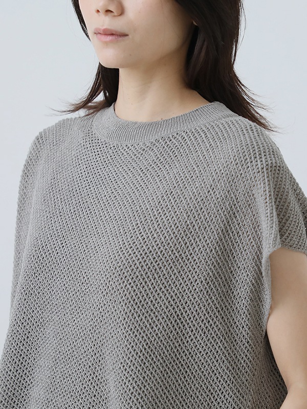 美品evam eva シルク100% ドライシルクスリーブ　ニット　ベスト evam eva｜dry silk vest ｜すべての商品