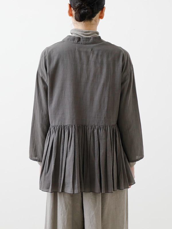 トップス evam eva 25SS cotton gathered cardigan evam eva｜cotton gathered cardigan｜ladies',tops