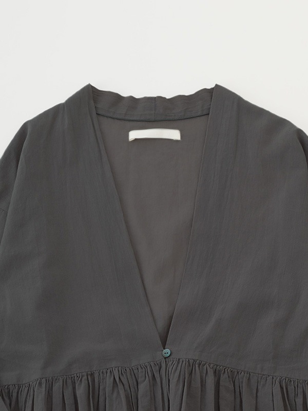 トップス evam eva 25SS cotton gathered cardigan evam eva｜cotton gathered cardigan｜ladies',tops