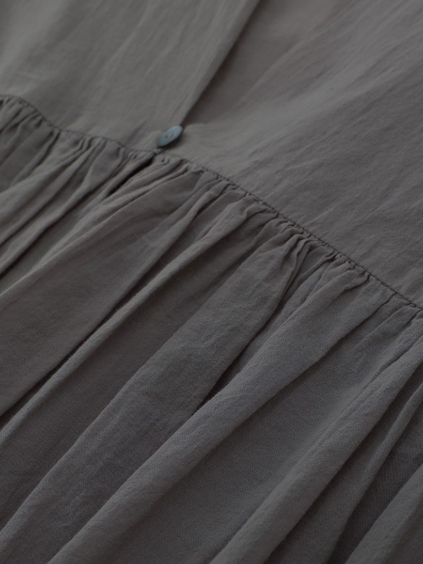 evam eva｜cotton gathered cardigan｜ladies',tops