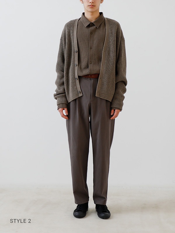 cotton narrow pants [men's]