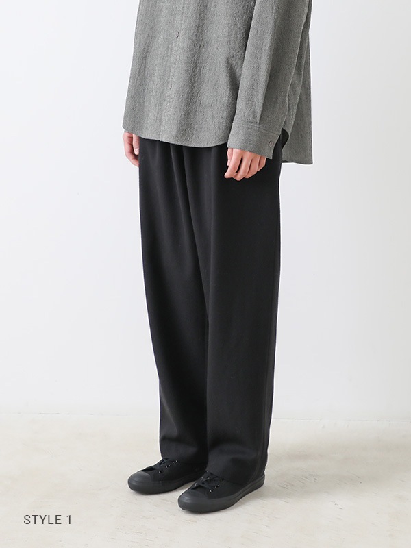 cotton narrow pants [men's]