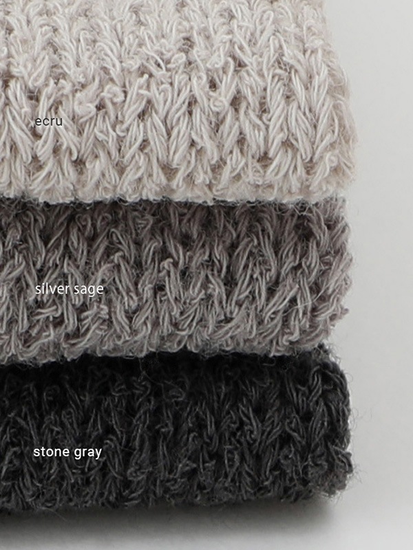 トップス evam eva E243K077 wool pullover evam eva エヴァムエヴァ ファインメリノ ウール ニット プル