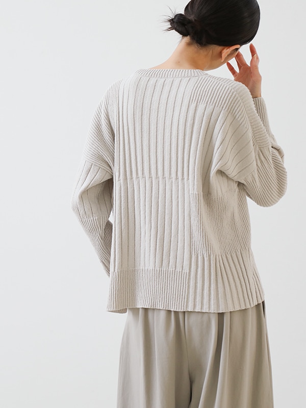 evam eva｜cotton pullover｜ladies',tops