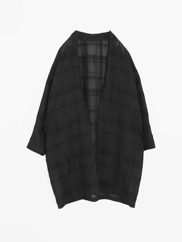 evam eva｜linen ramie robe｜ladies',outer