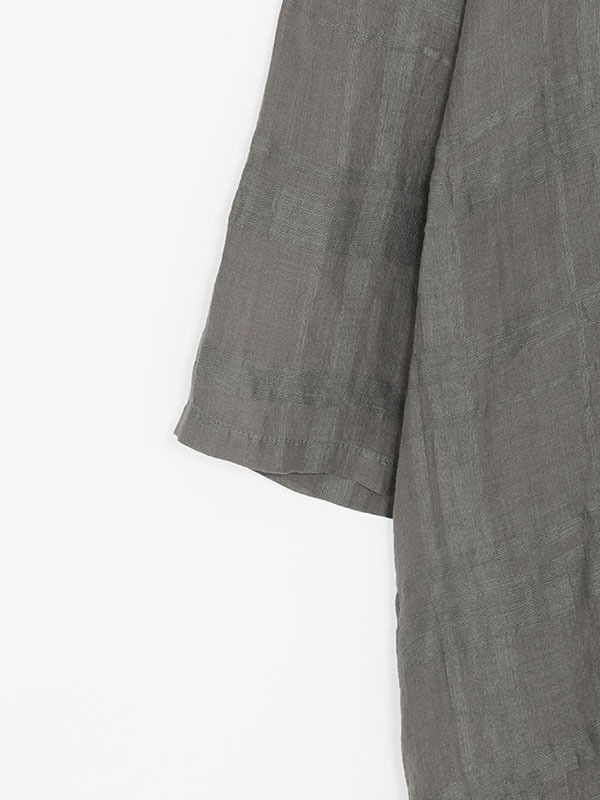 linen ramie robe