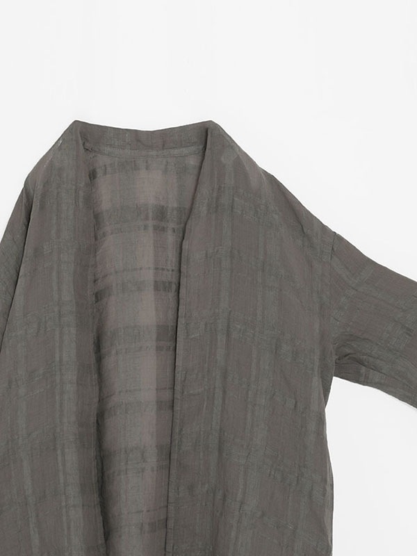 linen ramie robe