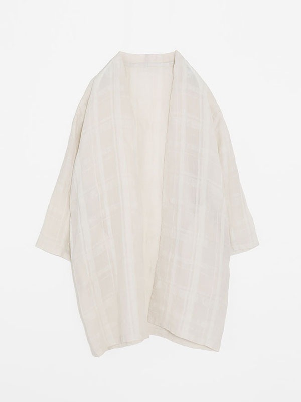 evam eva｜linen ramie robe｜ladies',outer