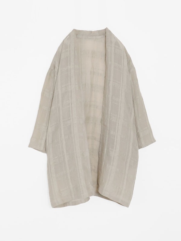 evam eva ローブ evam eva｜linen ramie robe｜ladies',outer