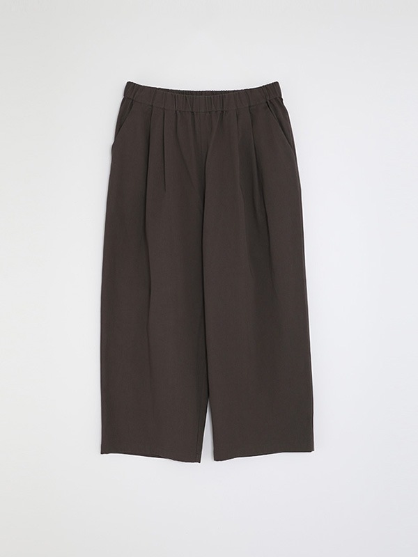 cotton tuck pants