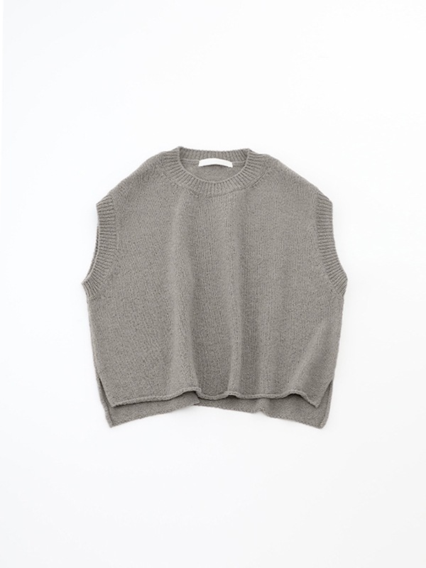 evam eva｜wool lily vest｜ladies',tops