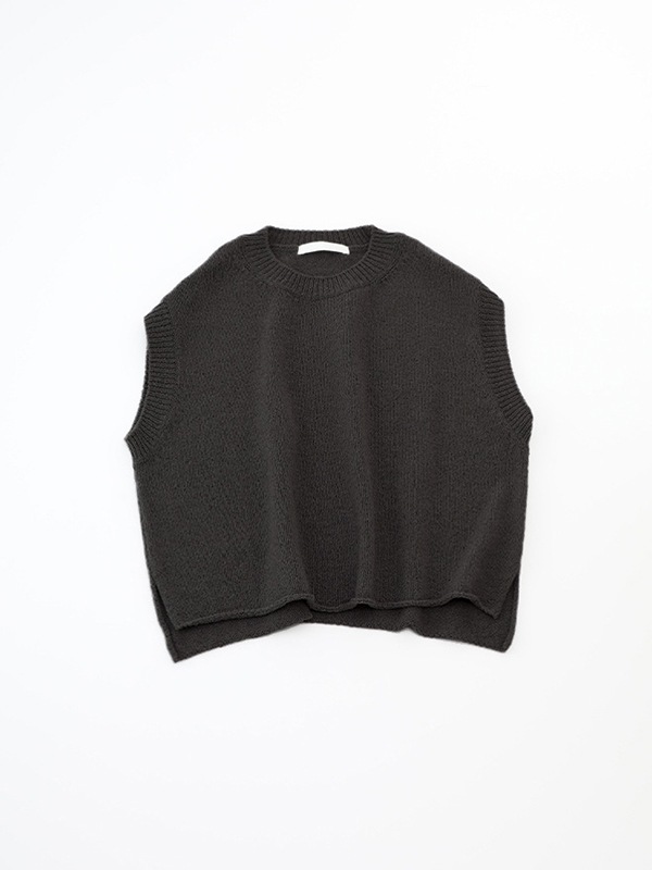 evam eva｜wool lily vest｜ladies',tops