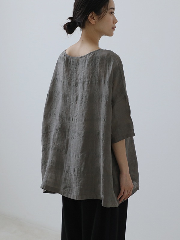 linen ramie pullover