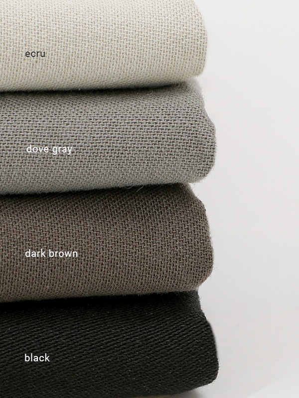 cotton narrow pants