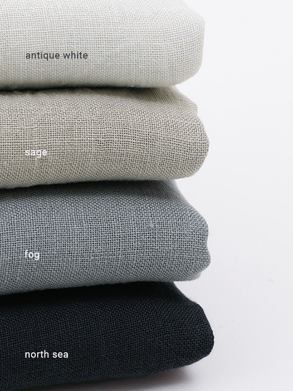linen wide shirt