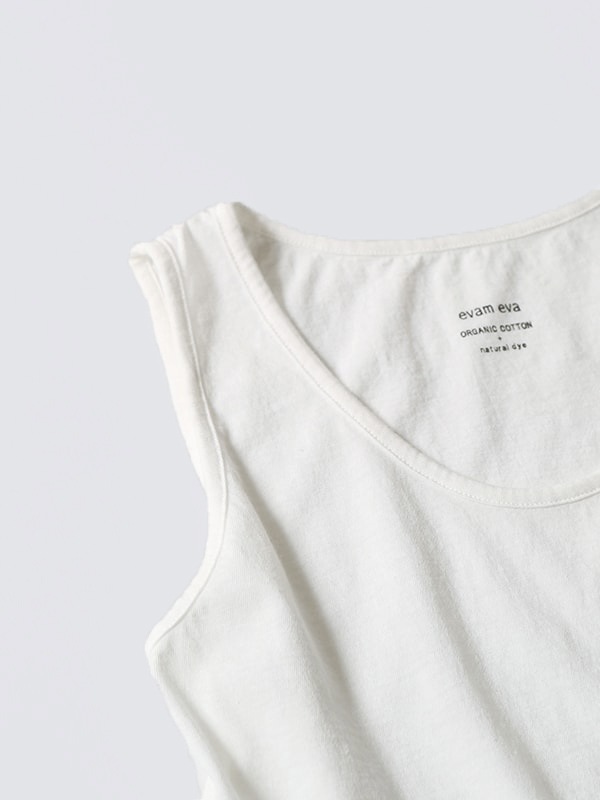 cotton cut&sew sleeveless