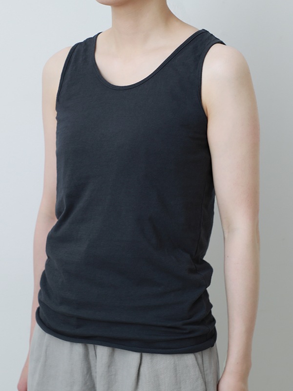 cotton cut&sew sleeveless