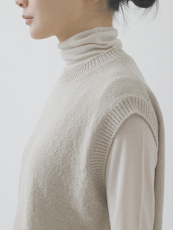 美品 evam eva ハイネックニット ウール セーター ベージュ グレー 美品 evam eva ハイネックニット ウール セーター ベージュ グレー