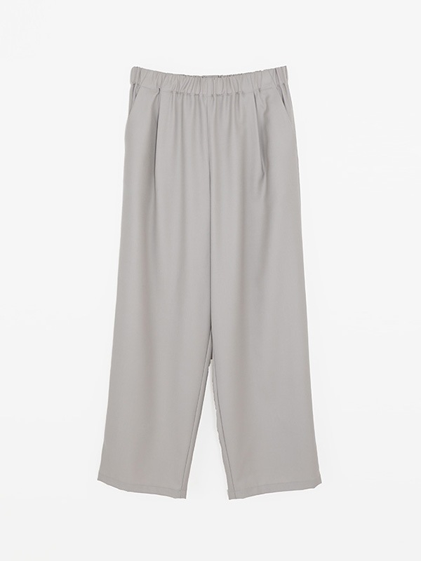 wool wide pants