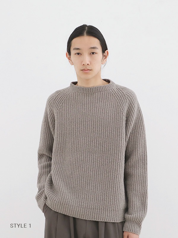 renew-wool pullover [men's]