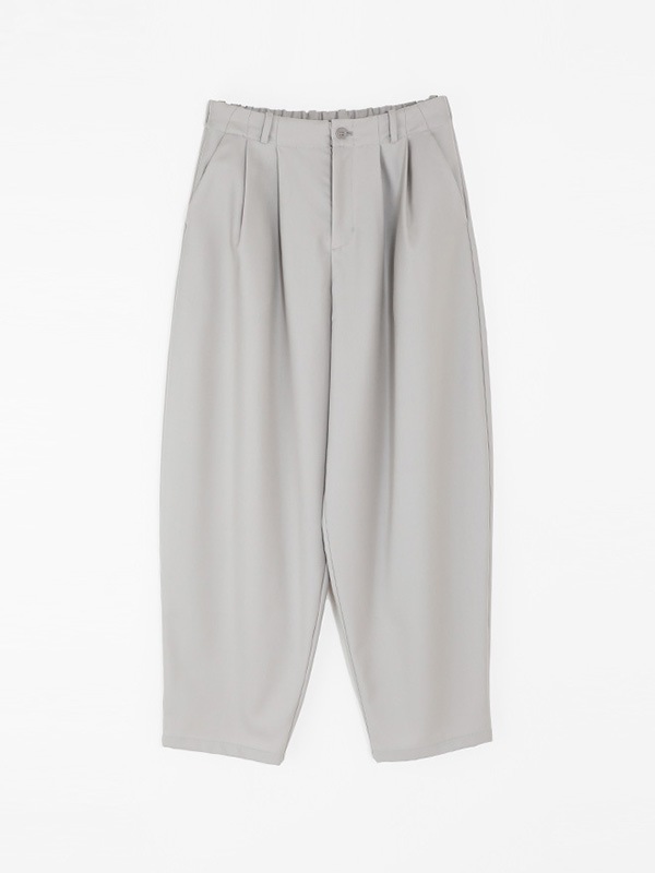 wool volume pants