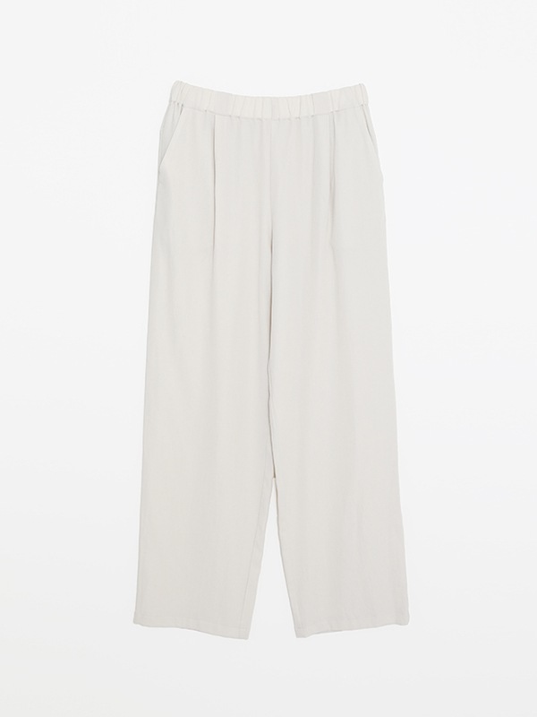 cotton wide pants