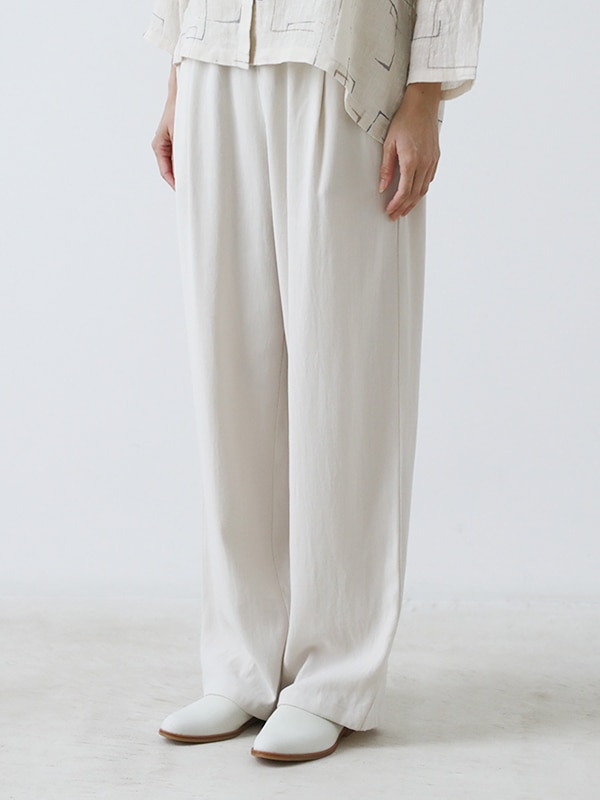 evam eva｜cotton wide pants｜ladies',bottoms