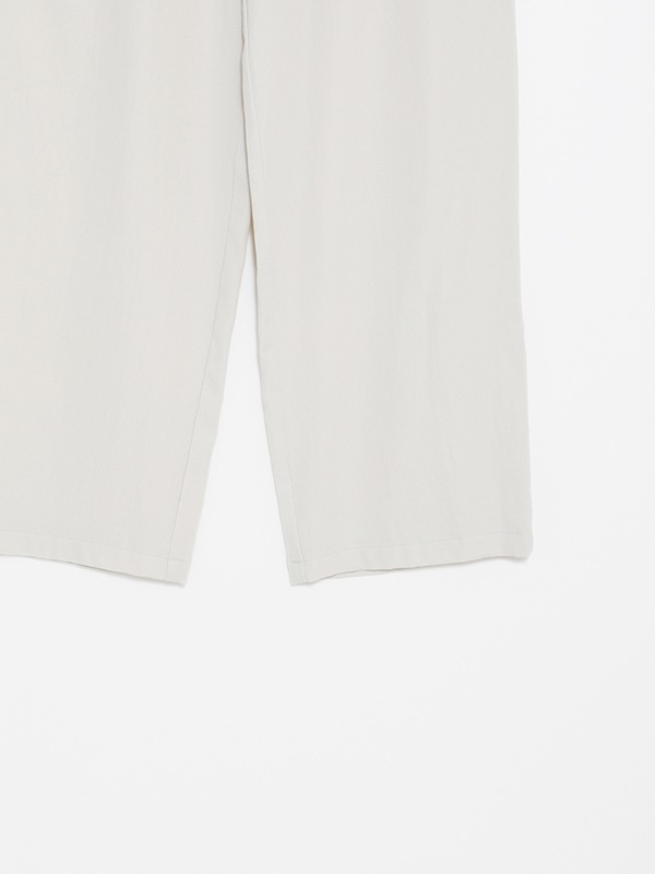 cotton wide pants