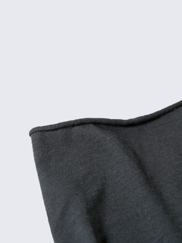 cotton cut&sew turtleneck pullover