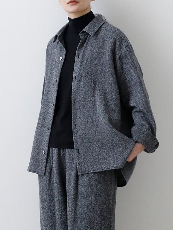 evam eva｜wool turtleneck｜ladies',tops