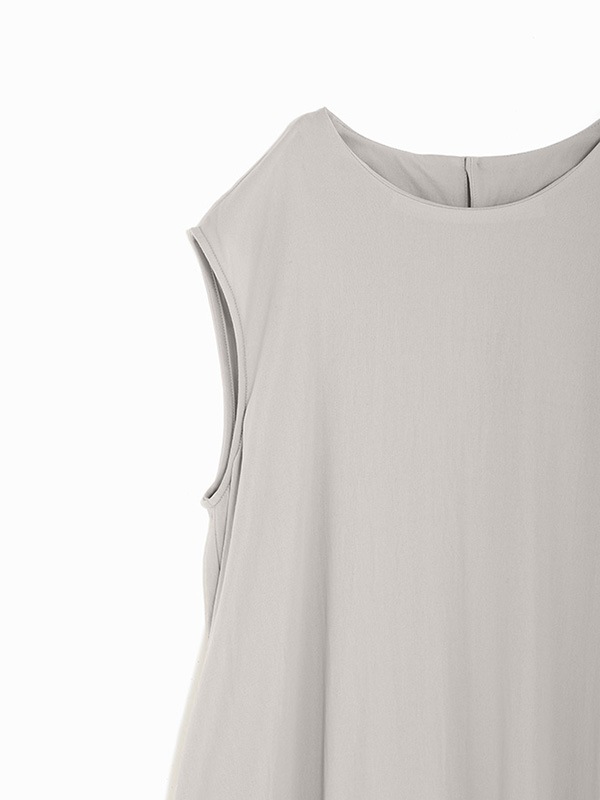 cotton sleeveless one-piece
