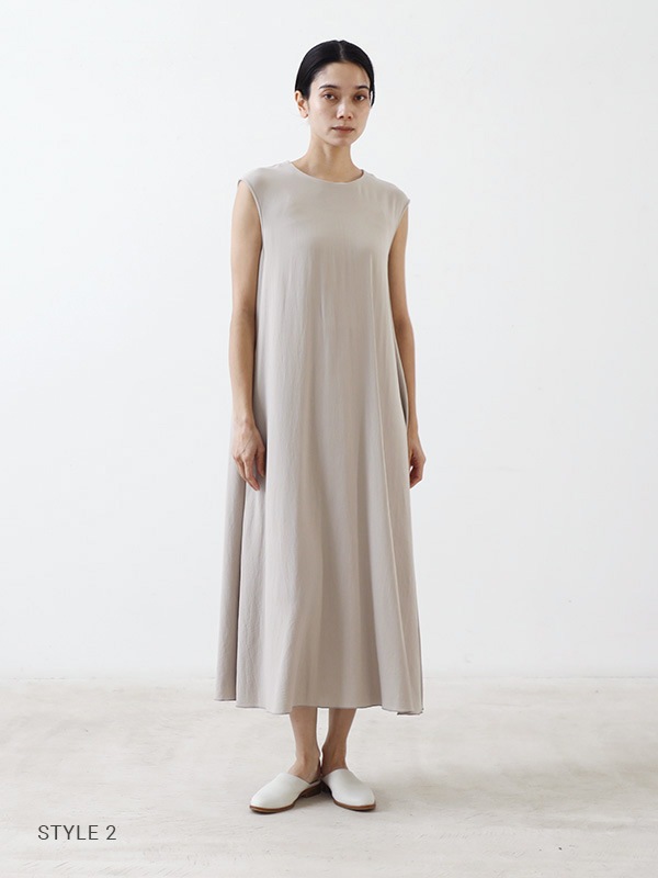 evam eva｜cotton sleeveless one-piece｜ladies',one-piece