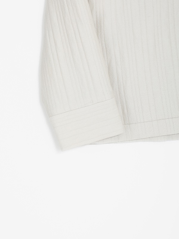 quilting band collar jacket [men's]
