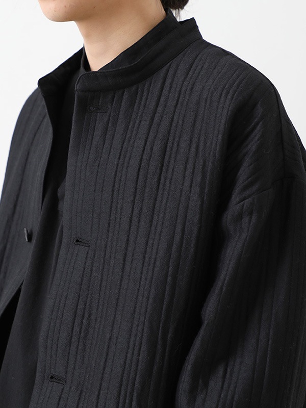 quilting band collar jacket [men's]