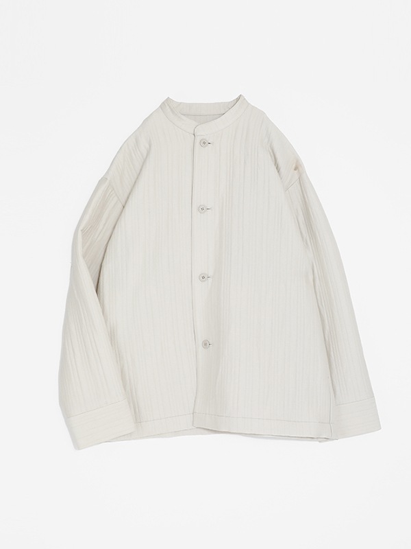 quilting band collar jacket [men's]