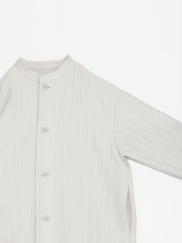 quilting band collar jacket [men's]