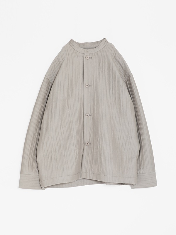 quilting band collar jacket [men's]