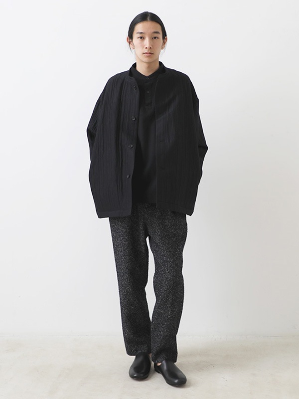 quilting band collar jacket [men's]