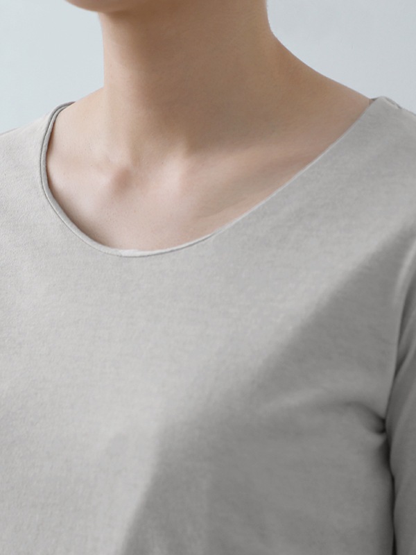 cotton cut&sew pullover