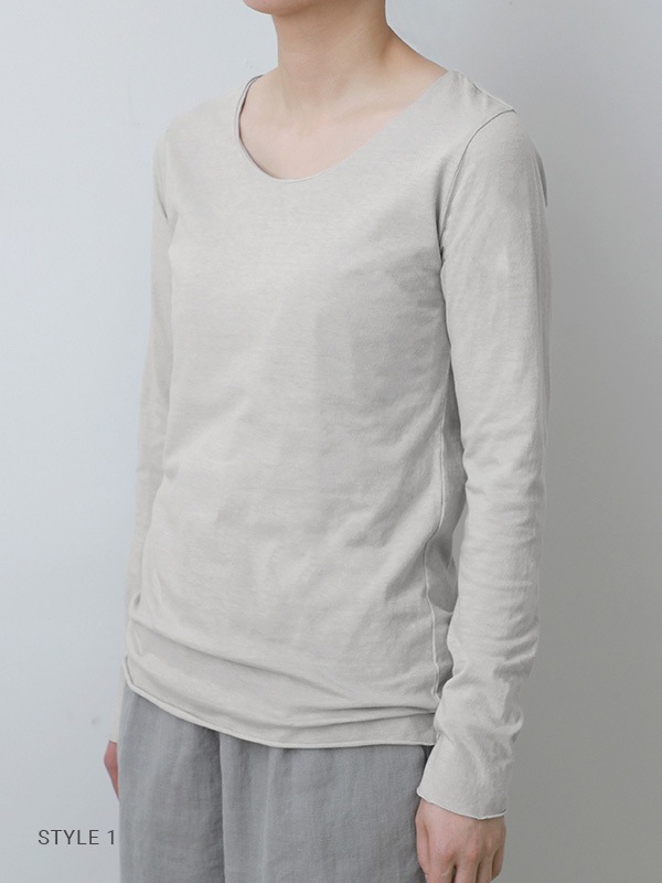 cotton cut&sew pullover