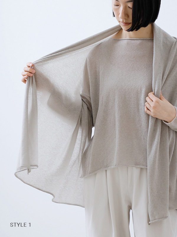 wool cashmere stole
