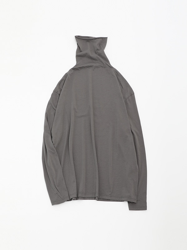 【美品】evam eva グレー ウール ドルマンスリーブ evam eva｜cotton silk pullover｜ladies',tops