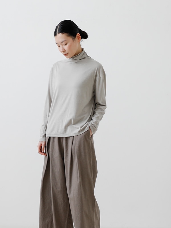 evam eva cut&sew turtleneck タートル長袖トップス evam eva｜cut&sew turtleneck｜ladies',tops